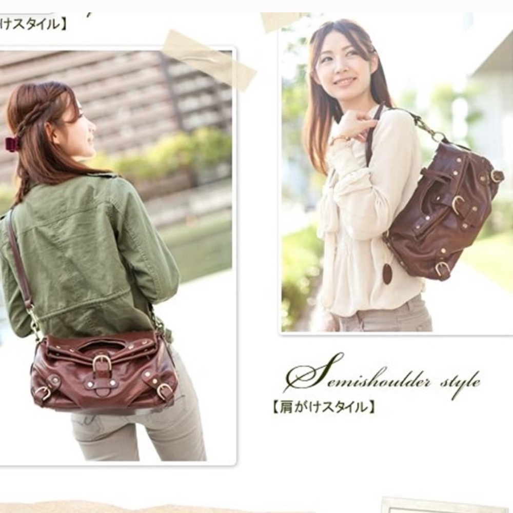 **TAKING BEST OFFER** BARDOT ROSE Japanese Street Style 3-Way Bag